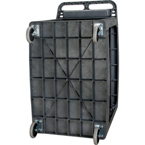 Chariot utilitaire pour l'entretien avec tablette plate, 2 tiers, 25-1/4" x 32-1/4" x 44", Capacit&eacute; 550 lb Equipex