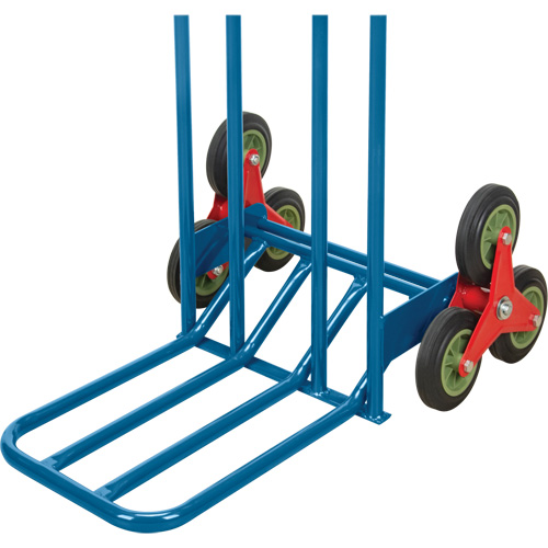 Stair Climbing Hand Truck, Steel Frame, 23-3/4" W x 45-5/8" H, 300 lbs. Capacity Equipex