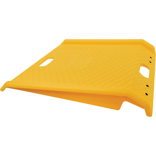 Rampe de trottoir portable en poly pour diable, Capacit&eacute; de 1000 lb, 27" la x 27" lo Equipex