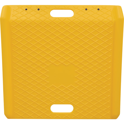 Rampe de trottoir portable en poly pour diable, Capacit&eacute; de 1000 lb, 27" la x 27" lo Equipex