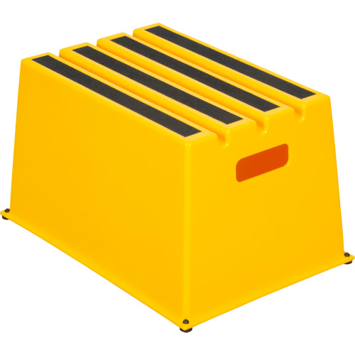 Industrial Step Stool, 20-7/8" x 12-3/16" x 12" High Equipex