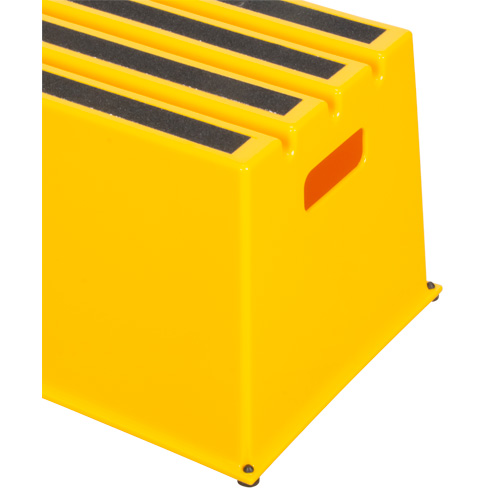 Industrial Step Stool, 20-7/8" x 12-3/16" x 12" High Equipex