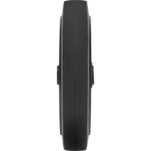 Mold-On Rubber Wheel, 10" (254 mm) Dia. x 2" (50.8 mm) W, 948 lbs. (430 kg) Capacity Equipex