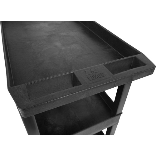 Tub Cart, 3 Tiers, 35-1/4" x 36-1/4" x 18", 300 lbs. Capacity Equipex