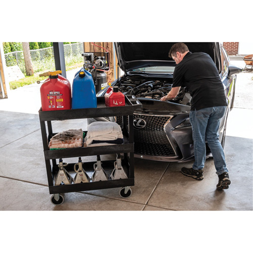 Tub Cart, 3 Tiers, 35-1/4" x 37-1/4" x 18", 375 lbs. Capacity Equipex