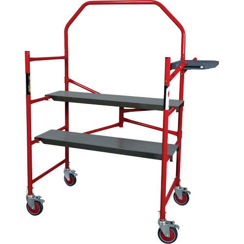 Buildman Portable Scaffold, 40-5/8" D x 4' H Equipex