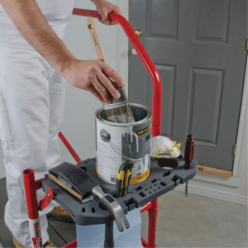 Buildman Portable Scaffold, 40-5/8" D x 4' H Equipex