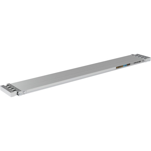 Planche de travail t&eacute;lescopique, 156" la x 12" pr, Capacit&eacute; de 250 lb, D&eacute;mont&eacute; Equipex