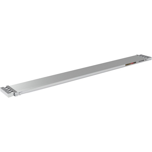 Planche de travail t&eacute;lescopique, 204" la x 12" pr, Capacit&eacute; de 250 lb, D&eacute;mont&eacute; Equipex