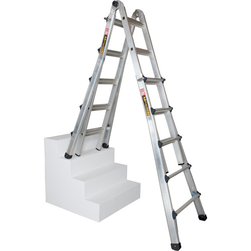&eacute;chelle t&eacute;lescopique multifonction, Aluminium, 300 lb, CSA calibre 1A Equipex