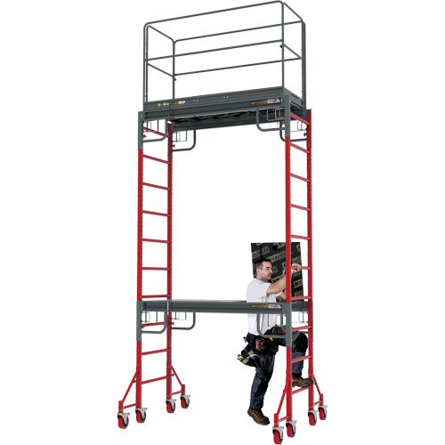 Trousse de garde-corps pour &eacute;chafaudage Equipex