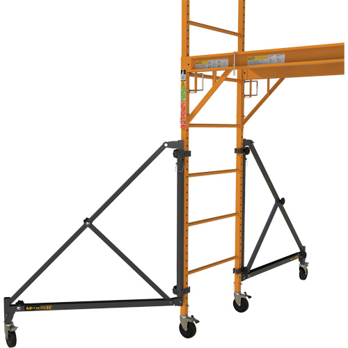 Universal Outriggers with Casters Set Equipex