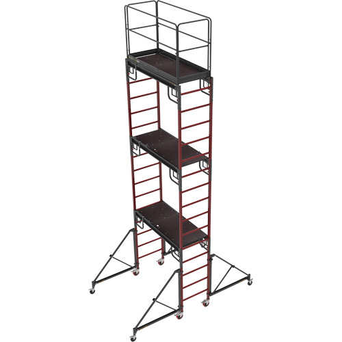 Universal Outriggers with Casters Set Equipex