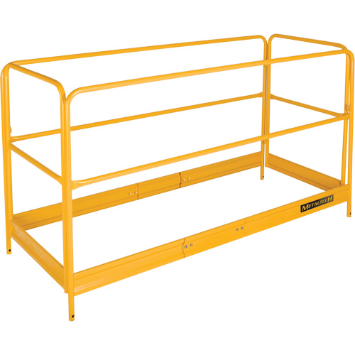 Jobsite Series Guardrail Scaffold Kit, 29-1/4" D x 44-1/2" H Equipex