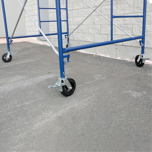 Complete Scaffold Tower with Casters, 69-1/2" D x 178" H Equipex
