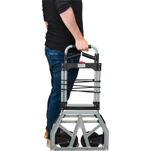 Folding Hand Truck, Aluminum, 275 lbs. Capacity Equipex