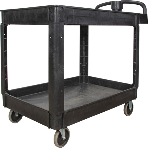 Chariot utilitaire, 2 tiers, 25-5/8" x 33-1/2" x 43-3/4", Capacit&eacute; 550 lb Equipex