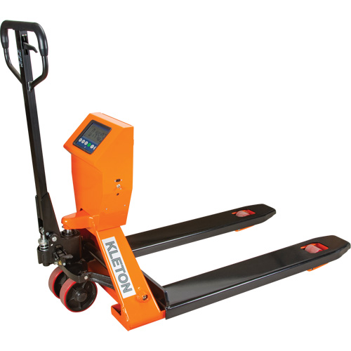 Transpalette &agrave; balance num&eacute;rique, 44,5" lo x 27,75" la, Capacit&eacute; de 4400 lb Equipex
