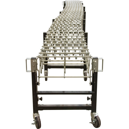 Convoyeur extensible, 18" la x 24' lo, Capacit&eacute; de 200 lb par pi lin. Equipex