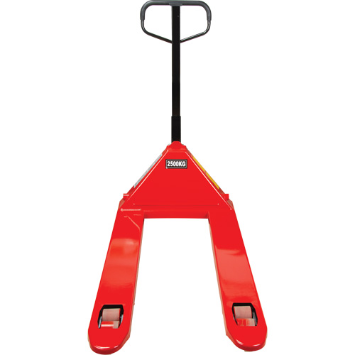 Manual Pallet Truck, Steel, 48" L x 27" W, 5500 lbs. Capacity Equipex