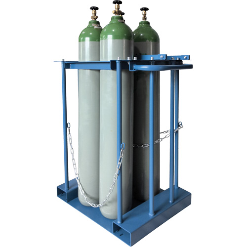 4-Cylinder Forklift Cylinder Storage Caddy Equipex
