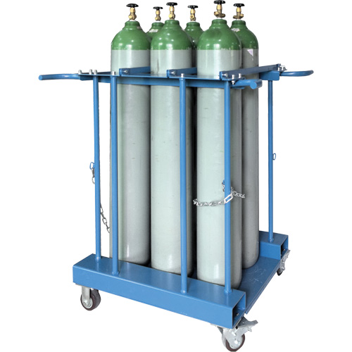 6-Cylinder Forklift Cylinder Storage Caddy Equipex