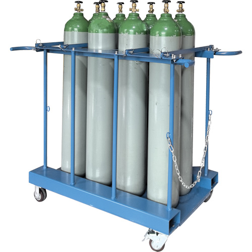 8-Cylinder Forklift Cylinder Storage Caddy Equipex