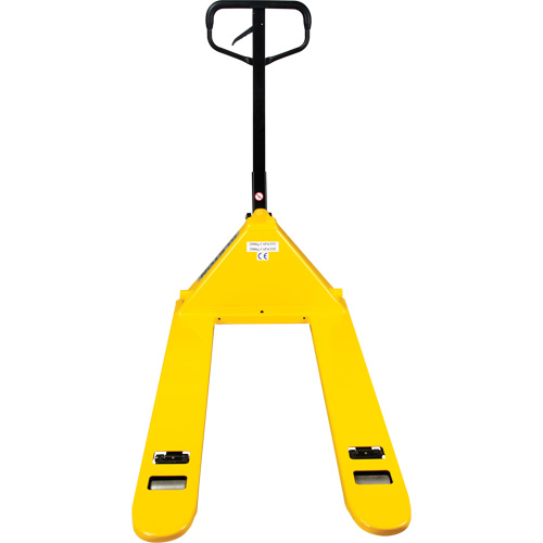 Transpalette &agrave; roues en acier, Acier, 48" lo x 27" la, Capacit&eacute; 5500 lb Equipex