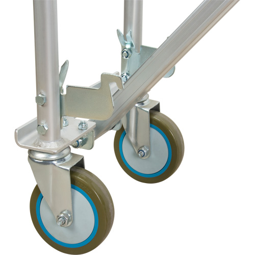 3-in-1 Convertible Hand Truck, Aluminum, 600 lbs. Capacity Equipex