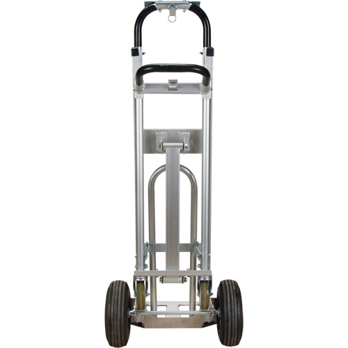 3-in-1 Convertible Hand Truck, Aluminum, 600 lbs. Capacity Equipex