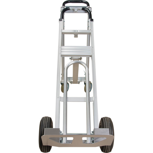 3-in-1 Convertible Hand Truck, Aluminum, 600 lbs. Capacity Equipex