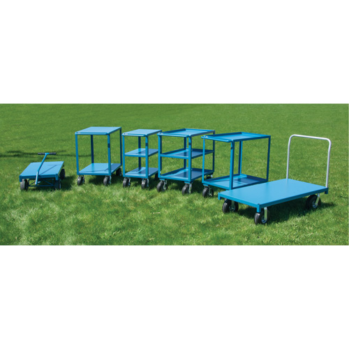  Chariot &agrave; tablettes pour l'ext&eacute;rieur, 3 Tiers, 18" la x 39" h x 33" p, Capacit&eacute; 1200 lb Equipex