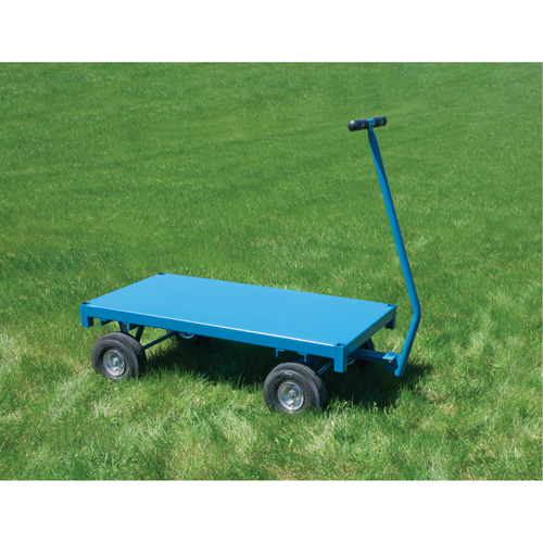Outdoor Platform Wagon Truck, 24" W x 48" L, 1000 lbs. Capacity Equipex