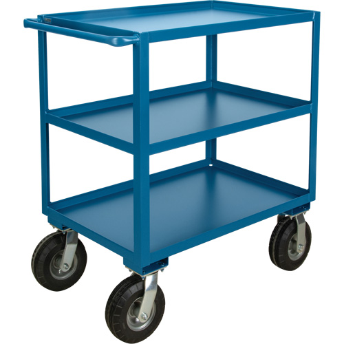  Chariot &agrave; tablettes pour l'ext&eacute;rieur, 3 Tiers, 18" la x 39" h x 33" p, Capacit&eacute; 1200 lb Equipex