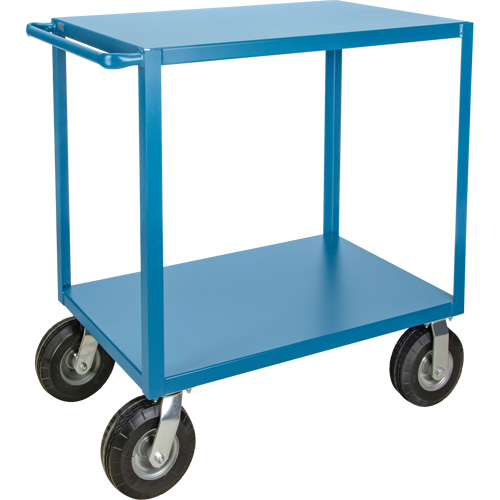  Chariot &agrave; tablettes pour l'ext&eacute;rieur, 2 Tiers, 24" la x 39" h x 39" p, Capacit&eacute; 1200 lb Equipex
