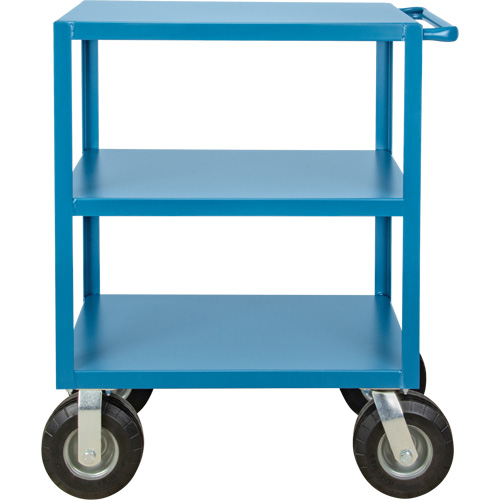  Chariot &agrave; tablettes pour l'ext&eacute;rieur, 3 Tiers, 18" la x 39" h x 33" p, Capacit&eacute; 1200 lb Equipex