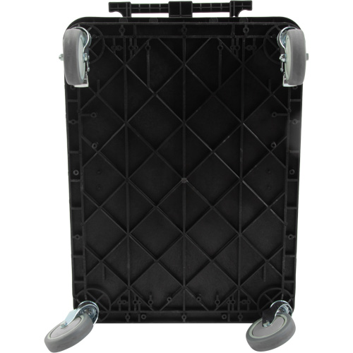 Chariot utilitaire avec tablette &agrave; bordure profonde, 3 tiers, 19" x 39-1/2" x 28-1/4", Capacit&eacute; 330 lb Equipex