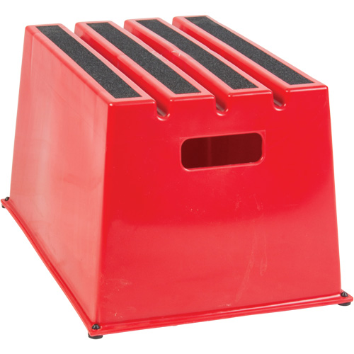 Escabeau industriel, 20-7/8" x 12-3/16" x Hauteur 12" Equipex