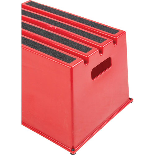 Escabeau industriel, 20-7/8" x 12-3/16" x Hauteur 12" Equipex