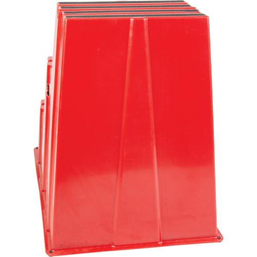 Industrial Step Stool, 3 Steps, 34-13/16" x 22-7/16" x 28-1/2" High Equipex