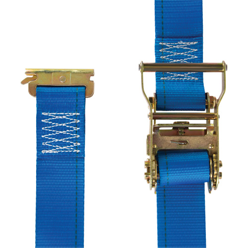 Logistic Strap, Ratchet, 2" W x 20' L, 1000 lbs. (454 kg) WLL Equipex