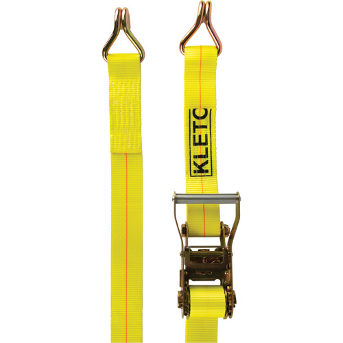 Winch Strap, J-Hook, 30' W x 2" L, 1670 lbs. (757 kg) Working Load Limit Equipex