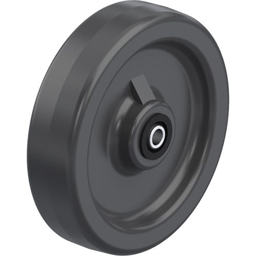 Roues ph&eacute;noliques pleines noires Equipex