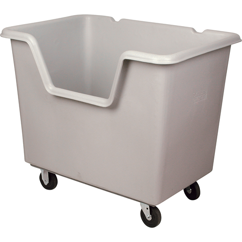 Starcart Easy-Access Box Truck, Polyethylene, 43" L x 31" W x 36" H, 19 cu. Ft. Volume, 800 lbs. Capacity Equipex
