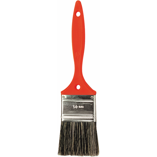 Pinceau Go, Soies naturelles, Manche Plastique, Largeur de 1" Equipex