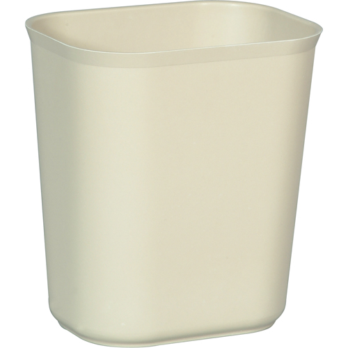 Fire Resistant Wastebasket, 14 Quarts, Fiberglass Equipex
