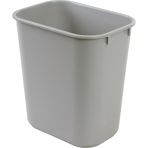Soft Wastebasket, 14 Quarts, Plastic Equipex