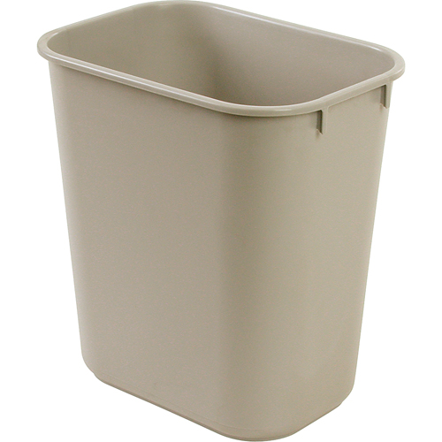 Soft Wastebasket, 28 qt., Plastic Equipex