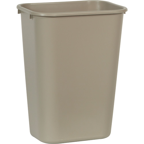 Soft Wastebasket, 41 Quarts, Plastic Equipex