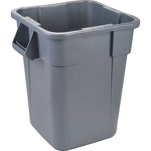 Square Brute&reg; Containers, Polyethylene, 40 US gal. Equipex